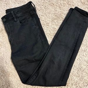 Black American Eagle Skinny Jeans
